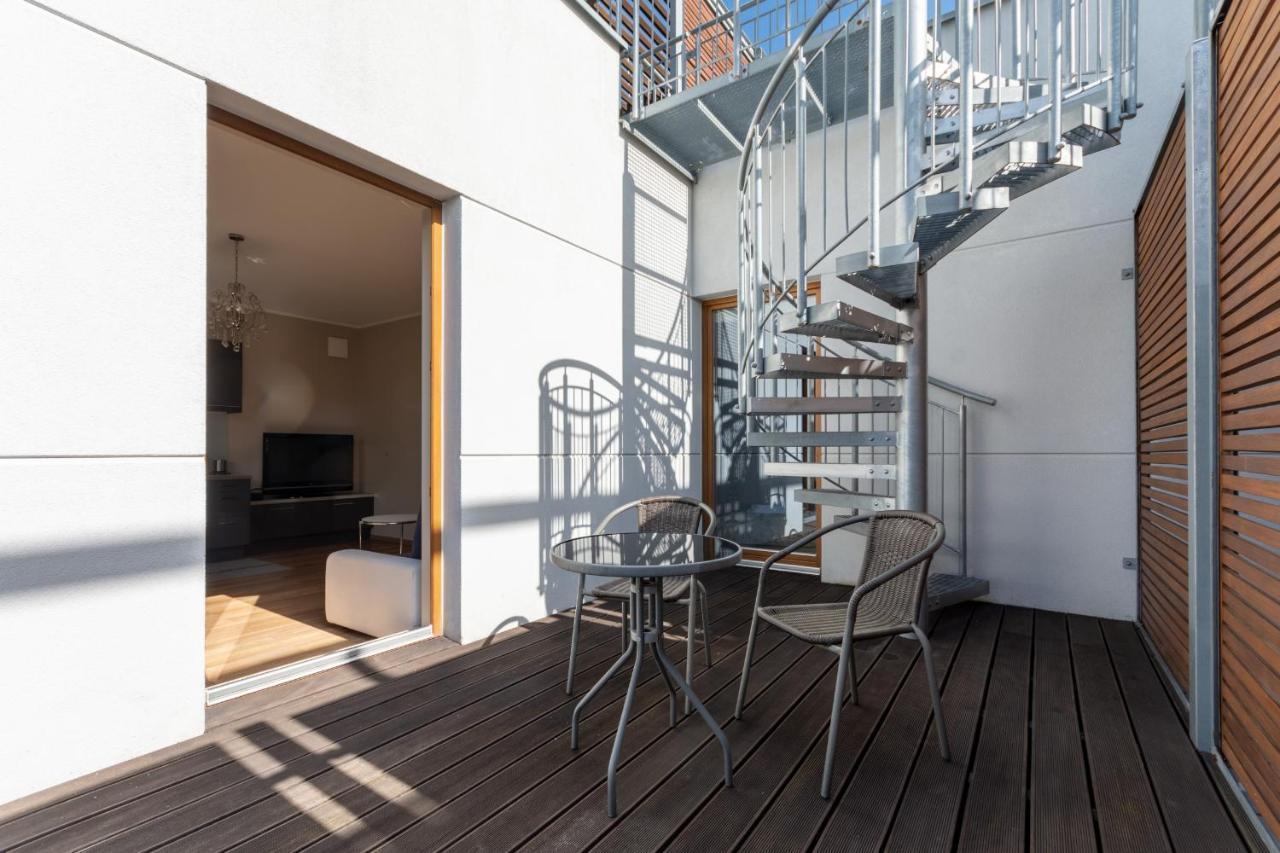 Sea You Apartments - Nadmorski Dwor 格但斯克 外观 照片