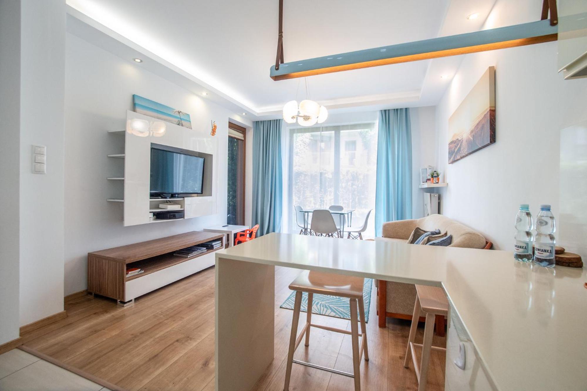 Sea You Apartments - Nadmorski Dwor 格但斯克 外观 照片