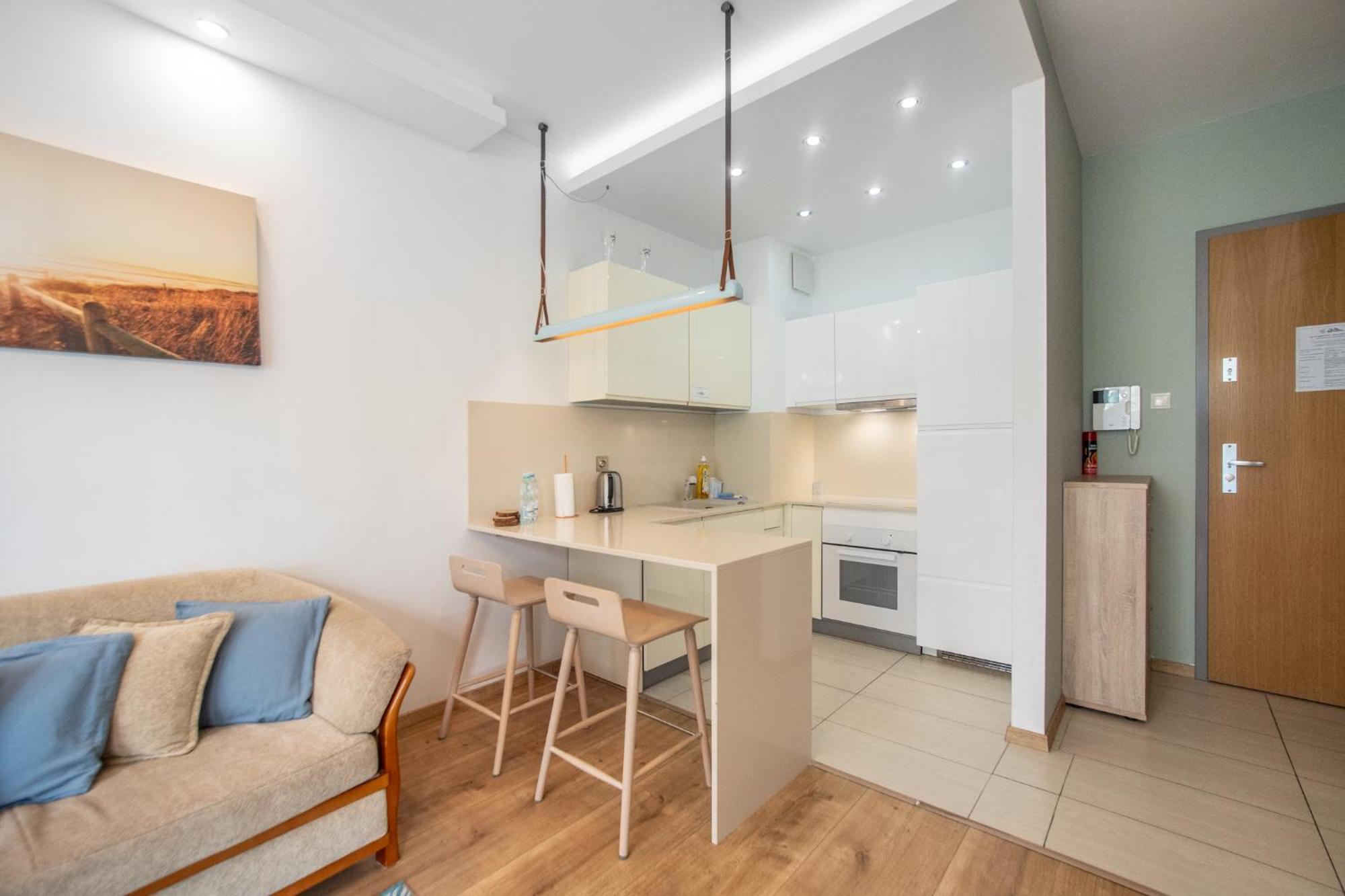 Sea You Apartments - Nadmorski Dwor 格但斯克 外观 照片
